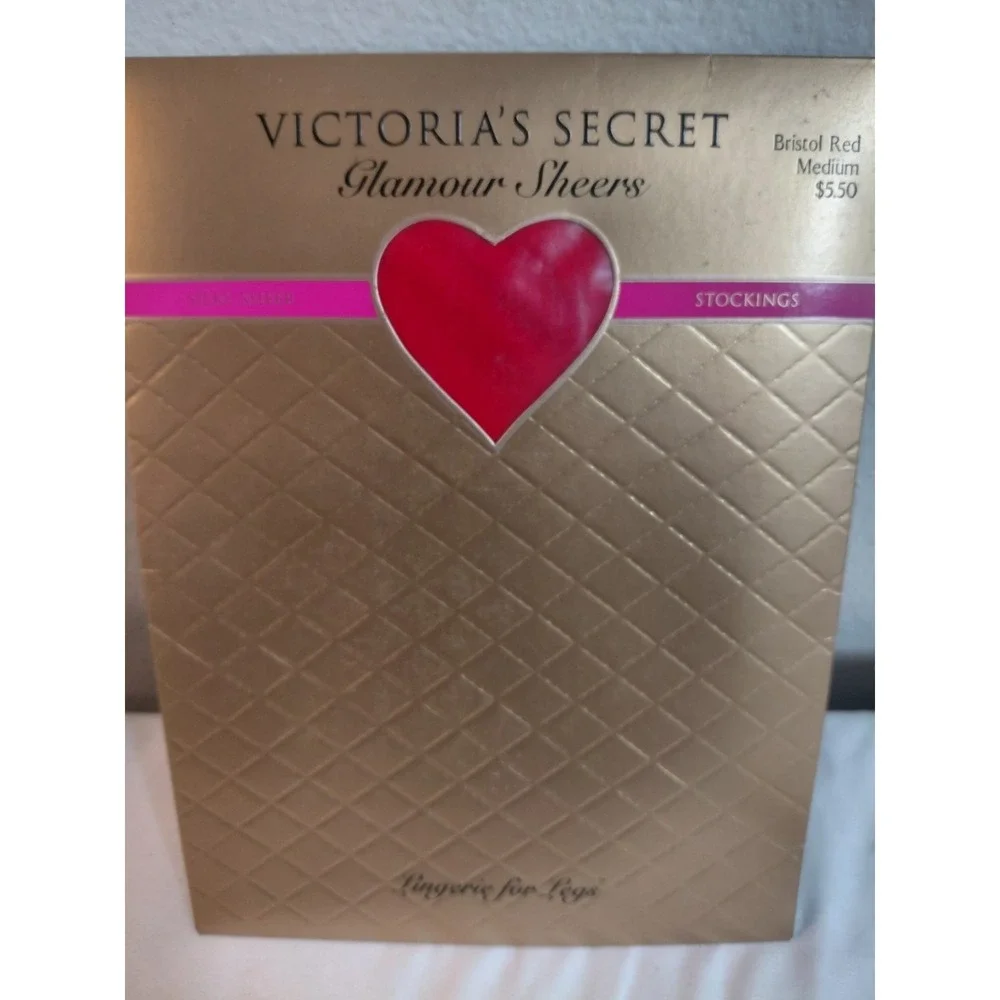 Vtg Lot of 4 Victoria's Secret Glamour Sheers & Talbots Pantyhose NIP Deadstock